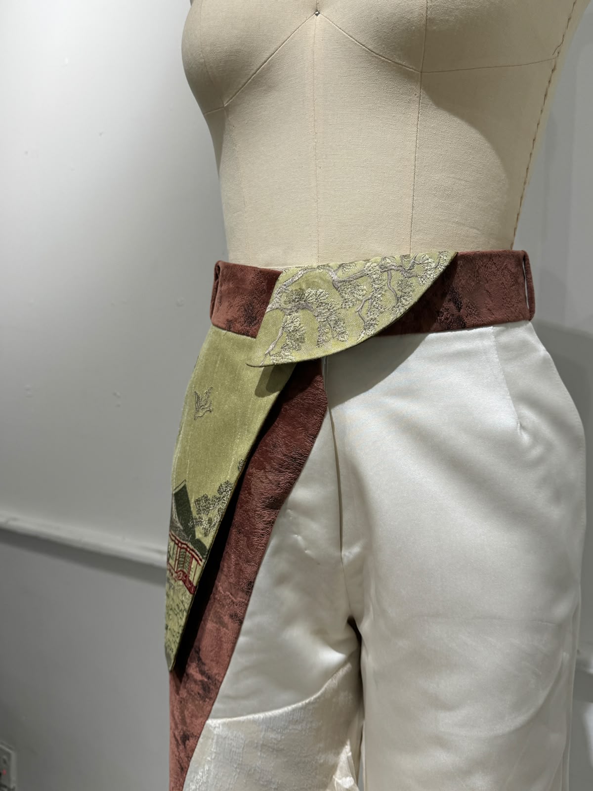 Embroidered Landscape Trousers — 2